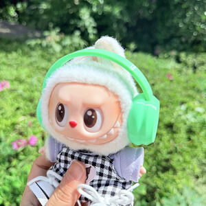 4inch bag charm fashion accessories - colorful headphone - 0712P07